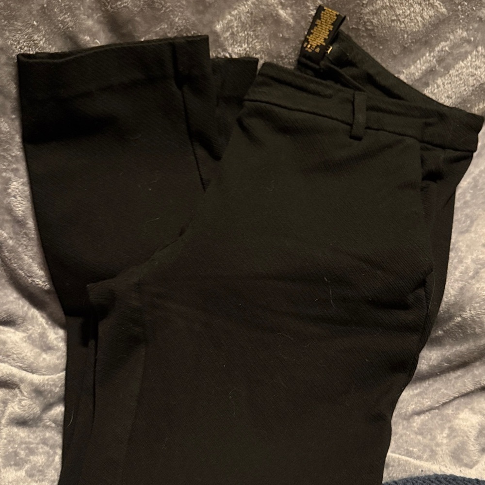 Dalia Black Straight-Leg Dress Pants - Picture 5 of 7